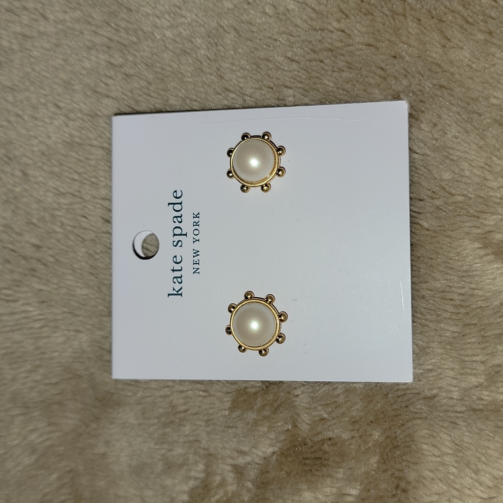 Brand new Kate Spade Pearl Studs